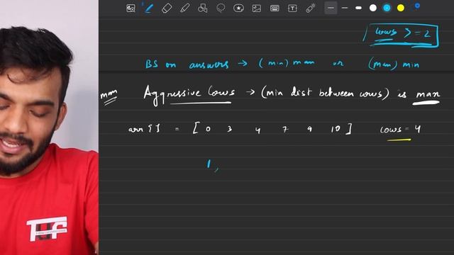 BS-17. Aggressive Cows | Binary Search Hard смотреть онлайн