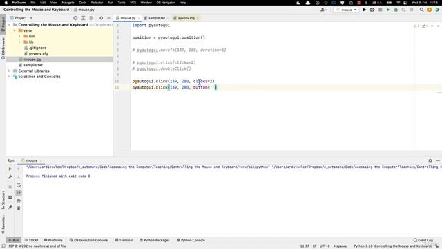 Controlling the Mouse | Automate Everything with Python смотреть онлайн