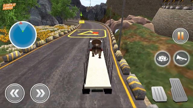 Angry Dino Zoo Transport Truck - Android GamePlay FullHD смотреть онлайн