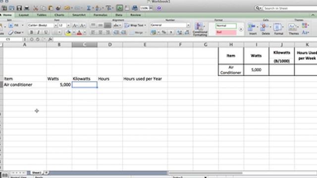 Excel KWH Tutorial смотреть онлайн