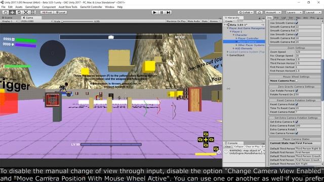 Game Kit Controller (GKC) Tutorial: Start Game in 1st-3rd-Locked Camera Views смотреть онлайн