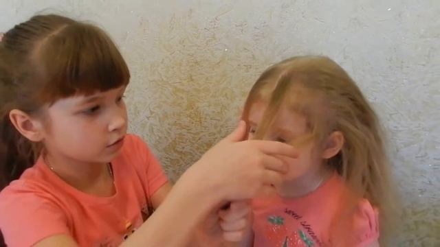 Мелки для волос/Красим волосы/Распаковка/Crayons for hair / We paint hair / Unpacking / смотреть онлайн