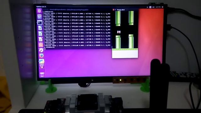 搭建Tensorflow 玩flappy bird on Jetson Tx1 смотреть онлайн