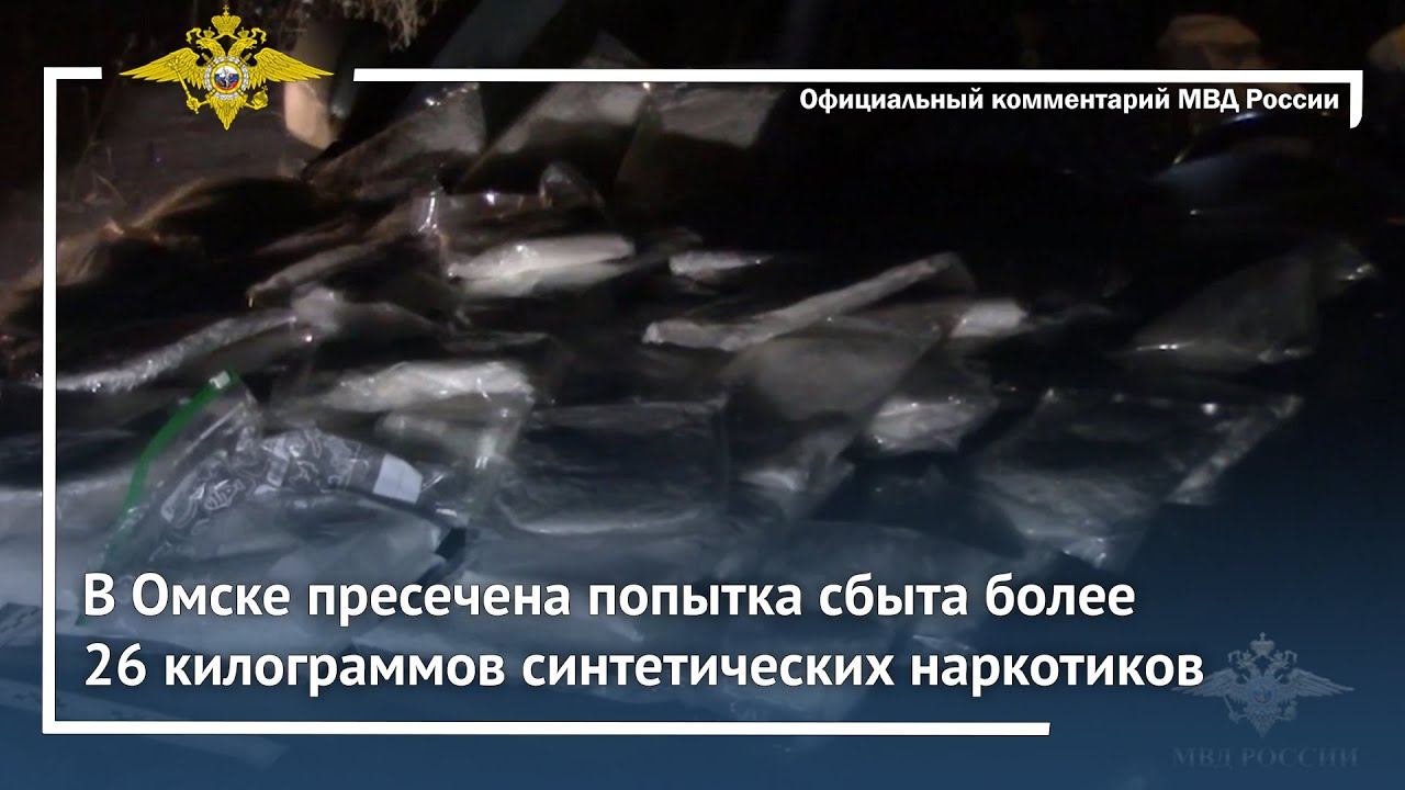 Ирина Волк: В Омске пресечена попытка сбыта более 26 килограммов синтетических наркотиков смотреть онлайн