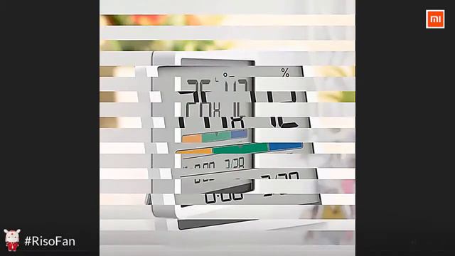 Xiaomi Miiiw Mute Temperature Humidity Clock Home Indoor High Baby C/F Temperature Monitor. смотреть онлайн