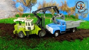 Видео про игрушечные машинки чудесное спасение грузовика!.mp4