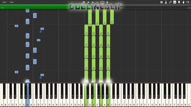 Sonic CD - Stardust Speedway (Bad Future JP) Theme Piano Tutorial Synthesia смотреть онлайн
