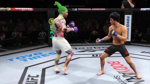 UFC 4 I Bruce Lee vs. Crazy Artist (EA Sports UFC 4) смотреть онлайн