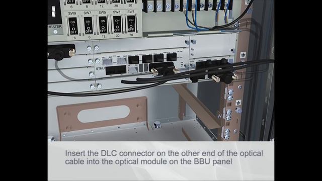 installation : Connection RRU to BBU смотреть онлайн