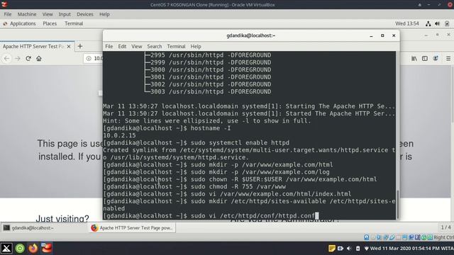 Kuliah Administrasi Server: Web Server Sederhana pada CentOS 7 смотреть онлайн