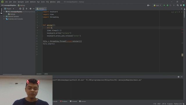 Broma programando con python. смотреть онлайн