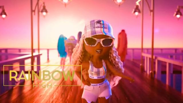 Rainbow High Pacific coast Harper "Dune imma Git It Right Now” Rainbow vision Song смотреть онлайн