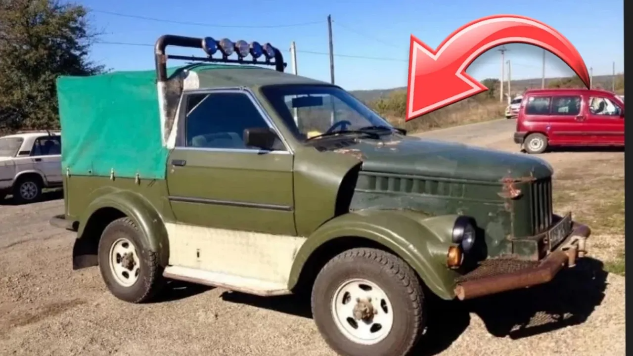 Необычные модификации и тюнинг автомобилей ГАЗ-69. №2 смотреть онлайн