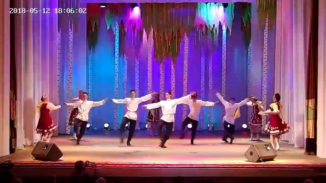 Ансамбль танца "Колымские звёздочки" Хореография: народный танец "Русская карусель" смотреть онлайн