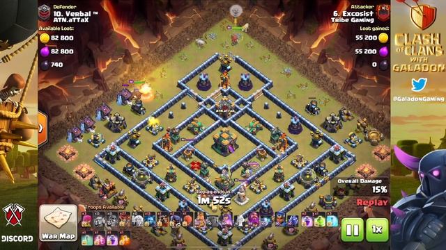 Clash of the TITANS in Clash of Clans! смотреть онлайн