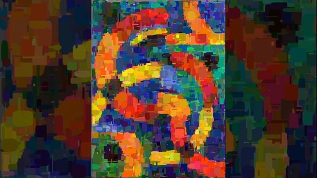 Genetic algorithm recreates a painting by Kavous Vesal смотреть онлайн