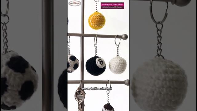 9 Best Crochet Sports Ball Keychain Patterns Made Easy смотреть онлайн