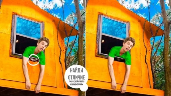 ДОМИК НА ДЕРЕВЕ I НАЙДИ 10 ОТЛИЧИЙ от ВЛАДА А4