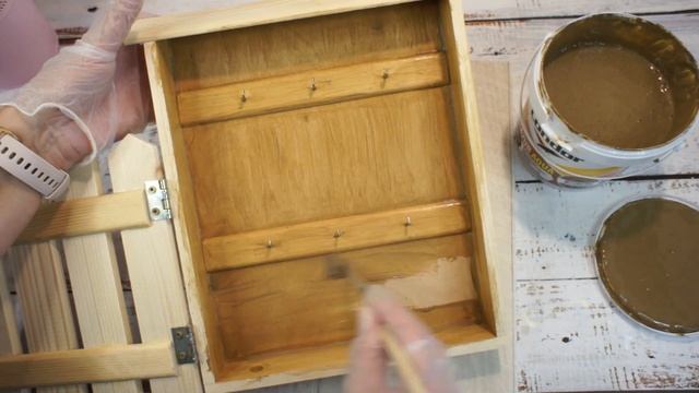 Как сделать ключницу из планок DIY | How to make a key holder DIY смотреть онлайн