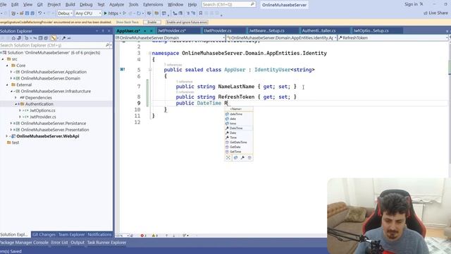 Clean Architecture ve Angular ile Muhasebe Programı 7 - Json Web Token, Login, Options Pattern смотреть онлайн