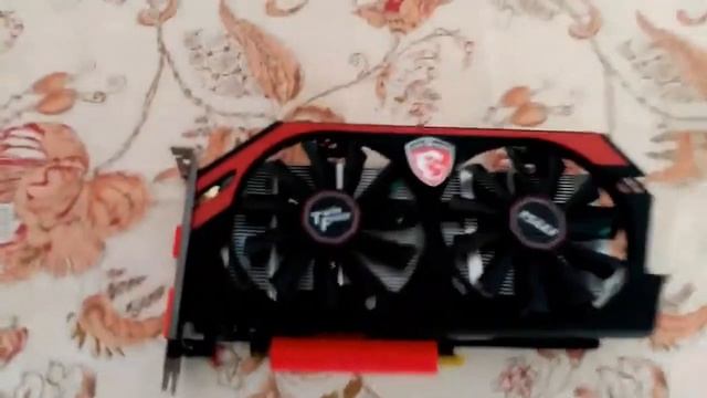 Targeta Grafica MSI Twin frozr Nvidia Geforce gtx 750 ti 2018 смотреть онлайн