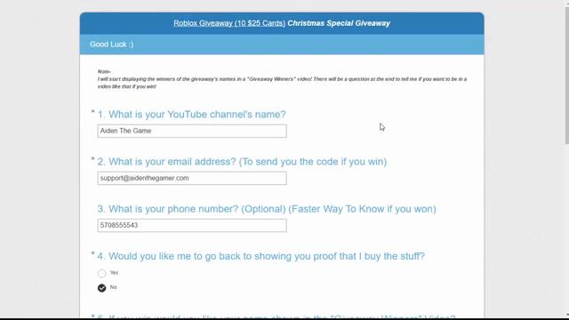 Roblox Gift Card Giveaway- 10 $25 Cards смотреть онлайн