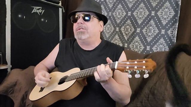 Proud Mary (cover of CCR in tribute to Tina Turner on guitalele) смотреть онлайн