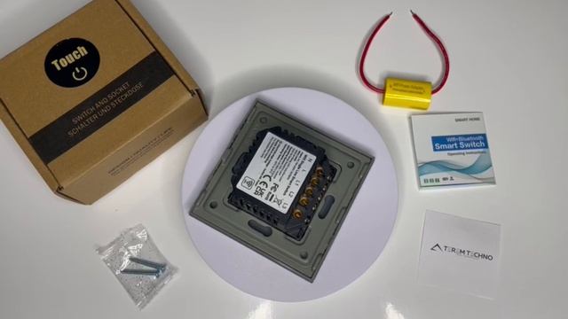 Умный выключатель Tuya с Алисой WiFi с НУЛЕМ и БЕЗ НУЛЯ тройной сенсорный с металлической рамкой смотреть онлайн