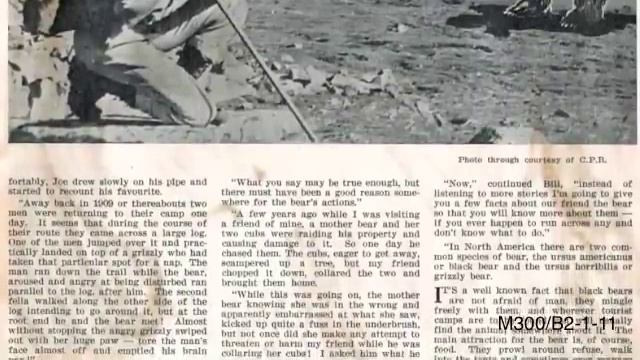 Nick Morant, tells the story of how he survived a 1930's attack by a mother grizzly bear смотреть онлайн