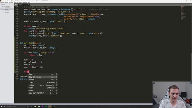 Python Voice Assistant Tutorial #4 - Date from Speech смотреть онлайн
