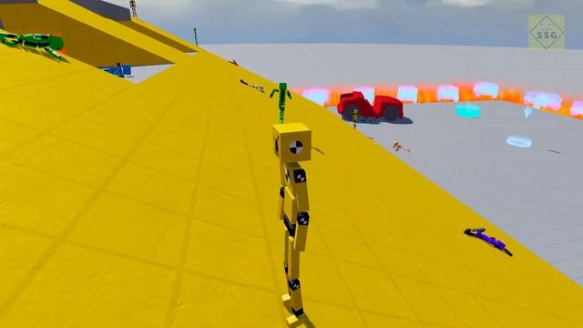 Cars Attack Ragdolls - Fun With Ragdolls