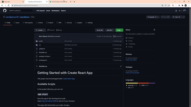 React.js uygulamalarını ücretsiz yayınlamak (Netlify, Vercel, GitHub Pages) смотреть онлайн