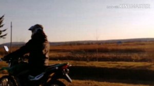 Езда на заднем колесе. Под музыку. Стант#1