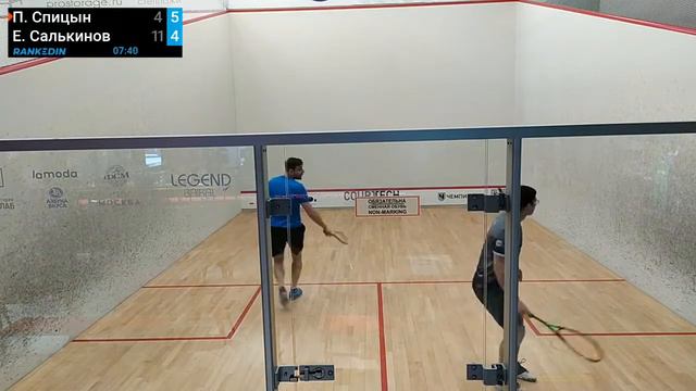 Павел Спицын vs Евгений Салькинов - 07.02 | Мск-тур М1/М2 - смотреть онлайн