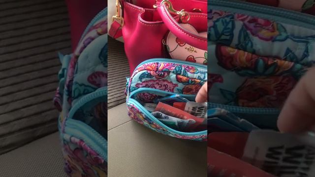 What is in my bag: Dooney Florentine Brenna Satchel Fuchsia смотреть онлайн