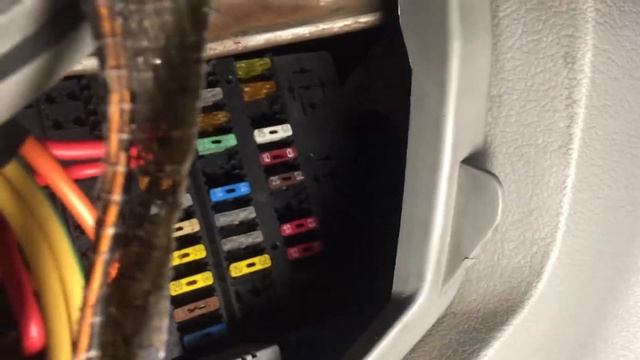 Opel Movano Fuse Immobilizer