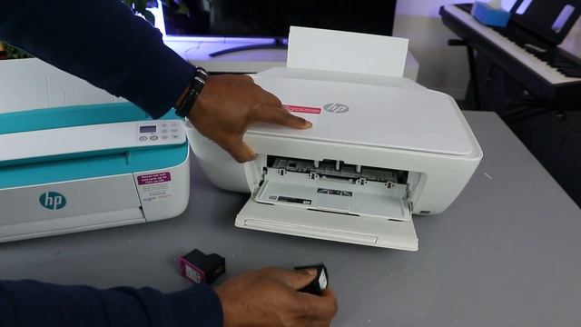 Replace Ink Cartridges | HP DeskJet 3700, Deskjet 3722, 3755, HP DeskJet 2755e, 2600 Printer Series смотреть онлайн