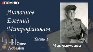 Литвинов Евгений Митрофанович. Часть 1. Проект "Я помню" Артема Драбкина. Минометчики.