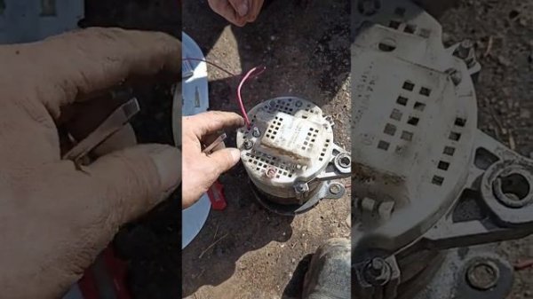 мтз82.Переделка генератора с самовозбуждением