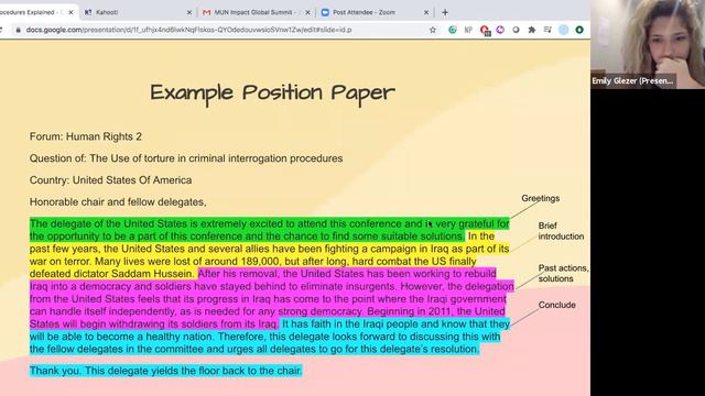 MUN Procedures Explained смотреть онлайн