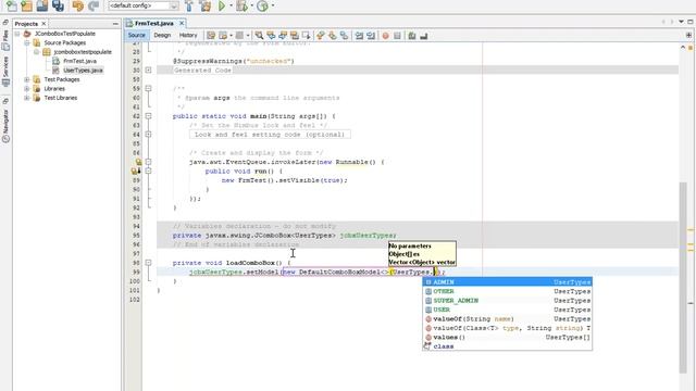 Populate/Fill JComboBox with Enum смотреть онлайн