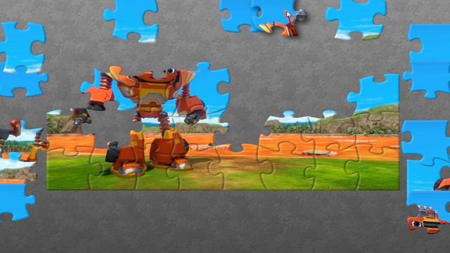 Вспыш и Чудо Машинки пазл смотреть онлайн