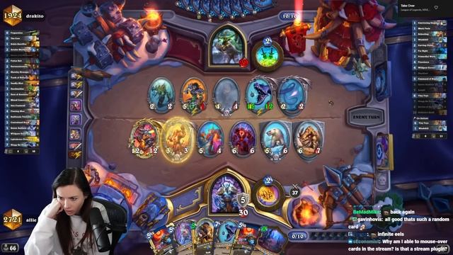 Unbelievable Games with this 75% WR Evolve Shaman! | Alliestrasza Hearthstone смотреть онлайн