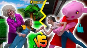 Команда ПИГГИ  ПРОТИВ Команды СТРАШНОЙ УЧИЛКИ 3D! НИКОГДА НЕ ИГРАЙ В КАРАНТИН!