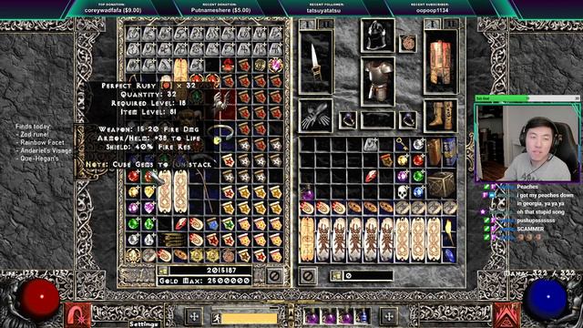 Fire Trapsin Finds PURE DEMONIC ESSENCE in Torajan Jungle Map (152% Density)- Project Diablo 2 (PD2 смотреть онлайн