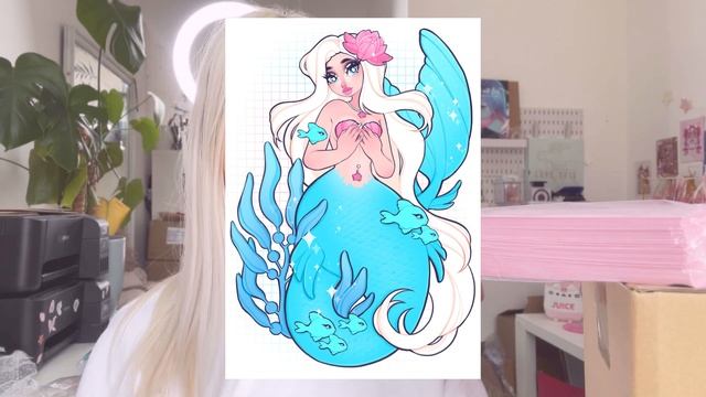 you have been waiting for this to come to my etsy shop! ♡ studio vlog ♡ смотреть онлайн