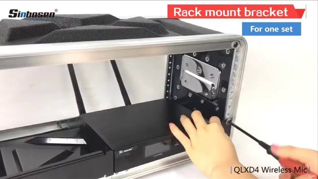 How to install a rack for 1pcs and 2pcs qlxd4 microphone? смотреть онлайн