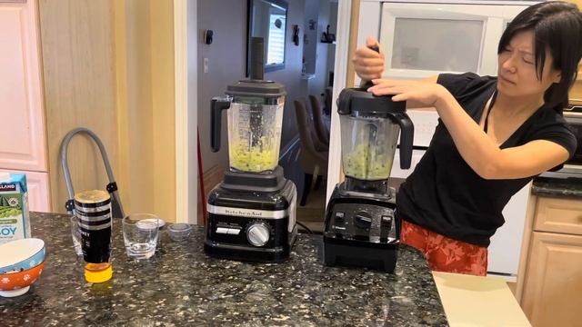 Blender Comparison With Vitamix And Kitchen Aid #Review #Kitchen Aid #Vitamix