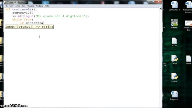 Validar Input - Python 16 смотреть онлайн