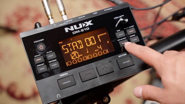 Electronic Drumkit NUX DM-210 смотреть онлайн